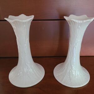 Lenox Ceramic Candle Holders